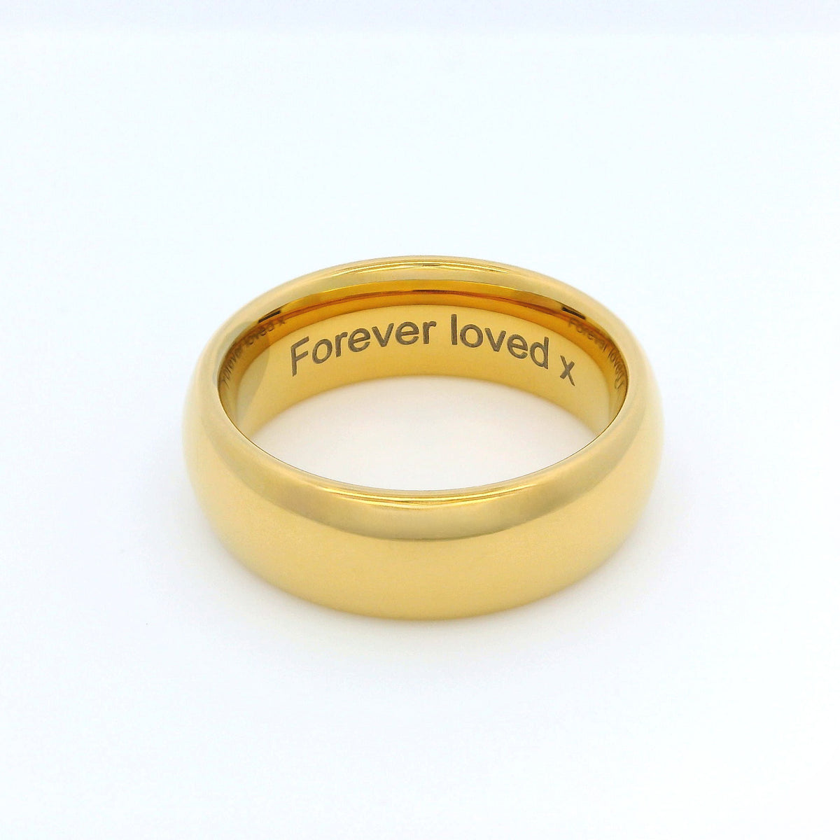 Gold 6mm Wonder Ring Size J - Clearance 1172