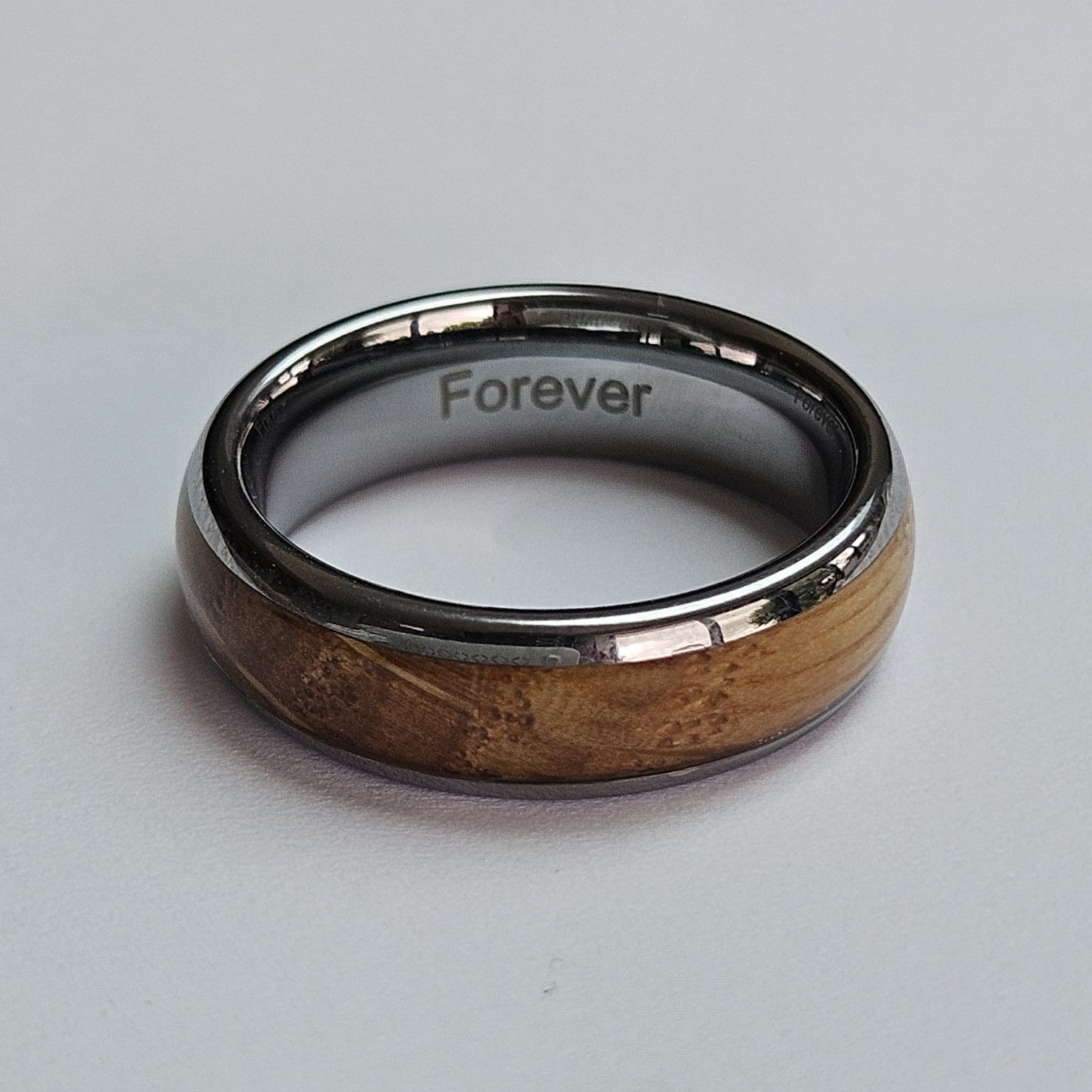 The Barrelwood 6mm Wonder Ring Size P - Clearance 1122