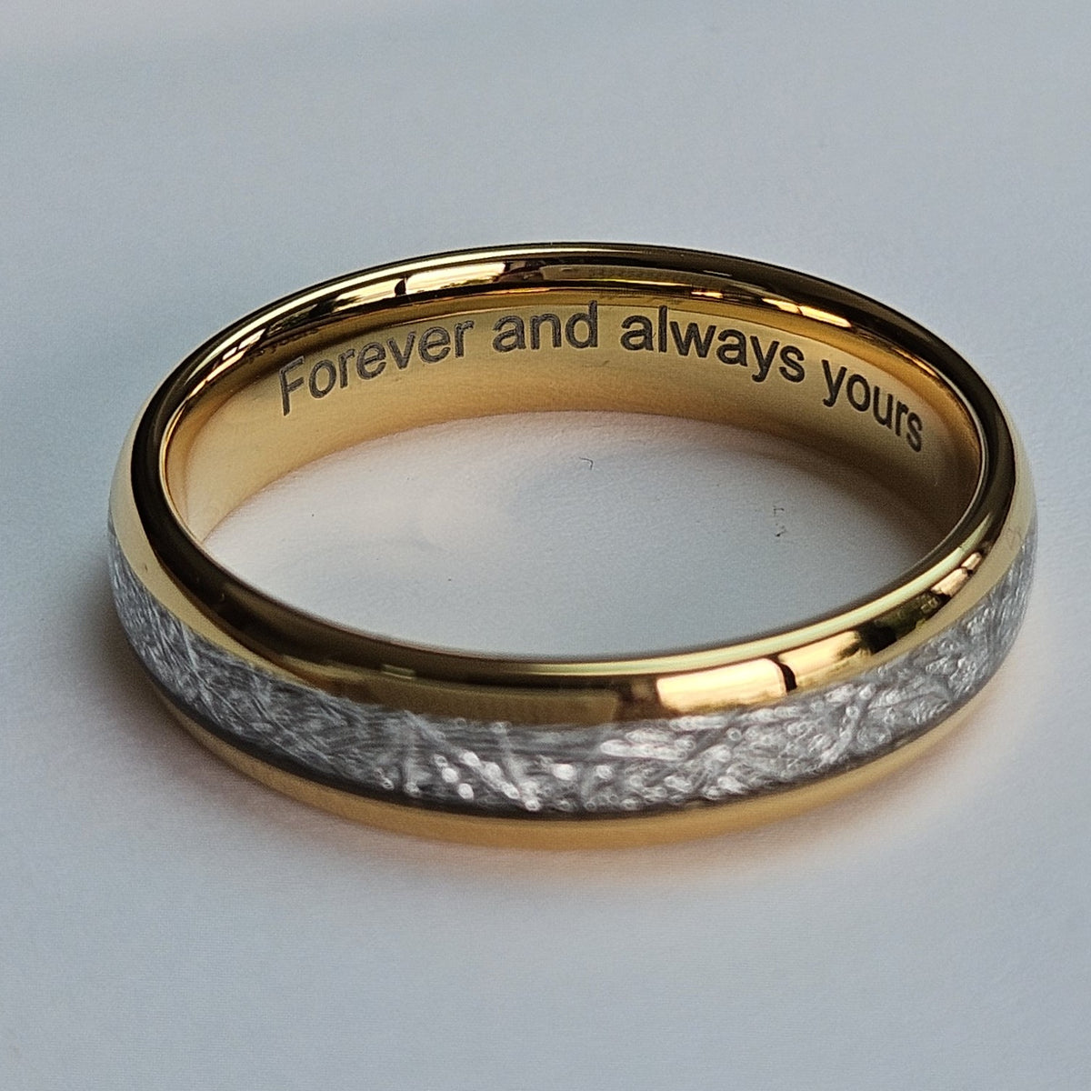 The Golden Steel 6mm Wonder Ring Size Z+3 - Clearance 1091