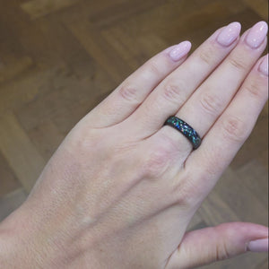 The Black Opal 6mm Wonder Ring