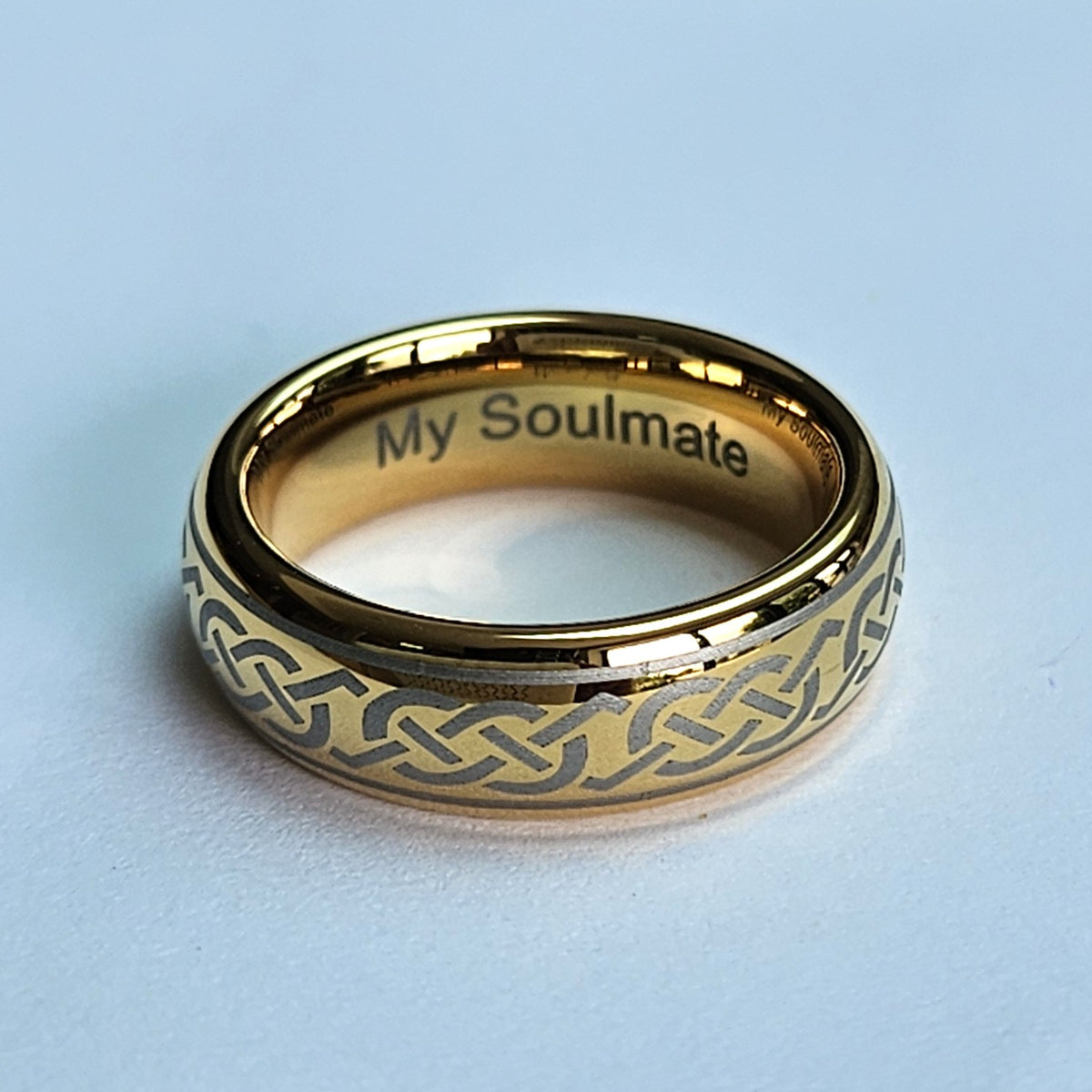 The Celtic Knot 6mm Wonder Ring Size L - Clearance 1085