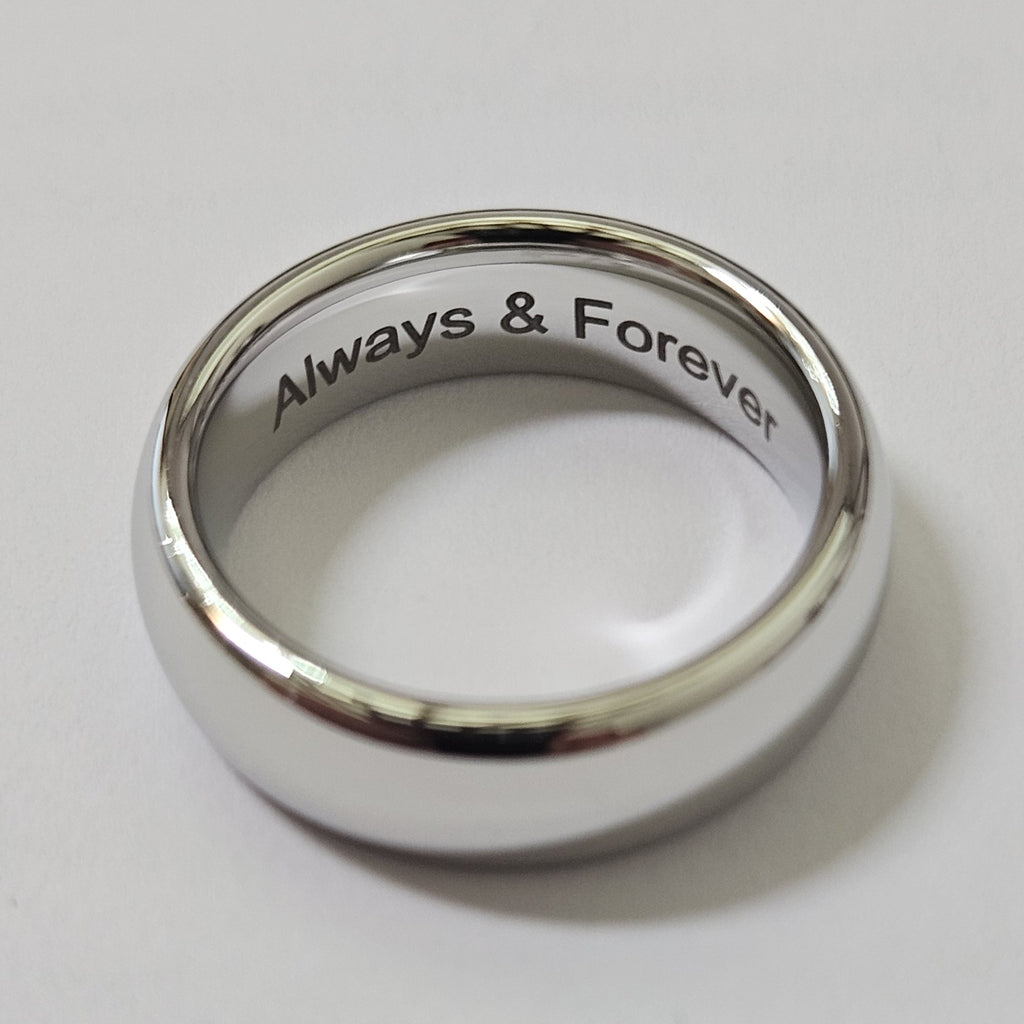 White Gold 6mm Wonder Ring Clearance 1024