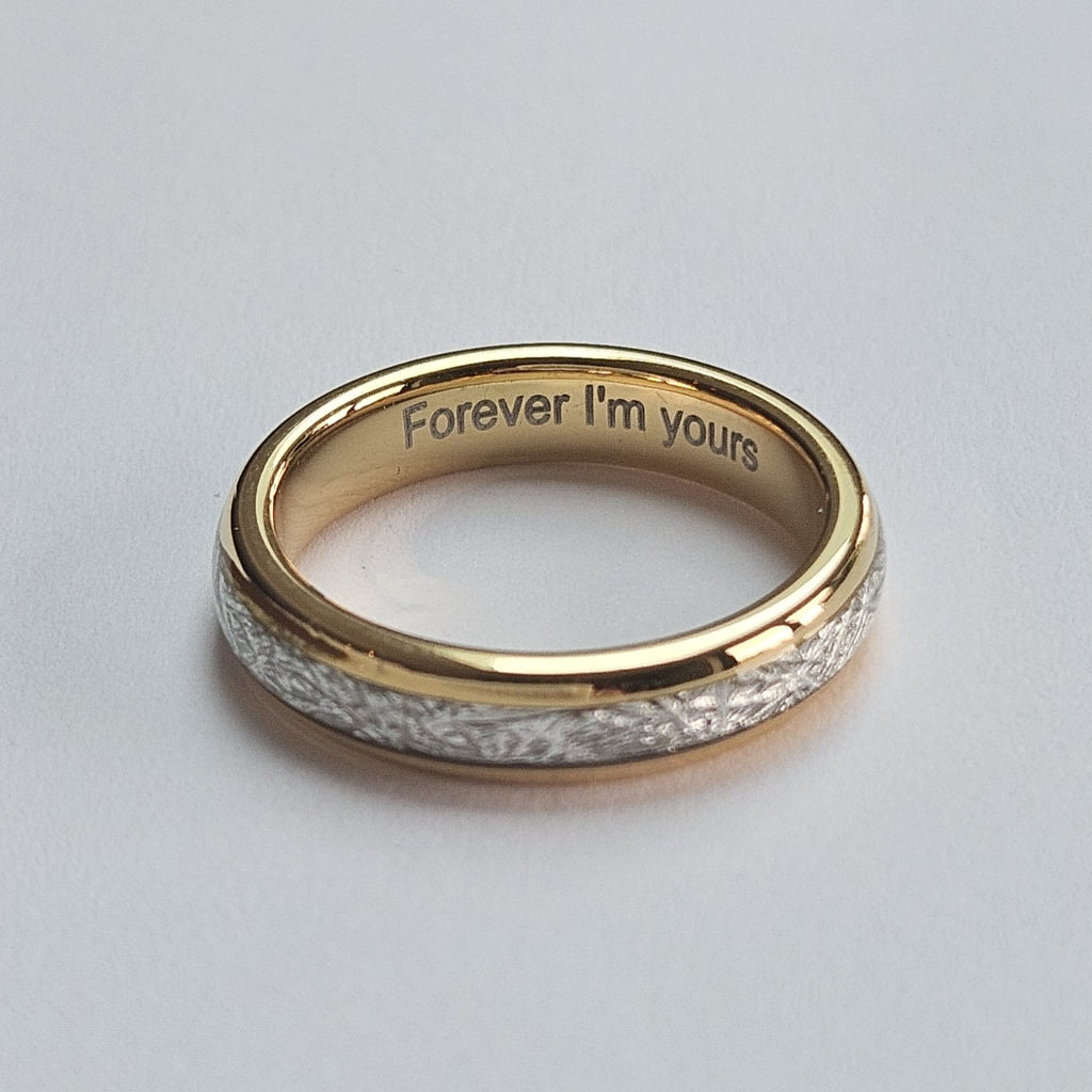 Golden Steel 4mm Wonder Ring Clearance 1059
