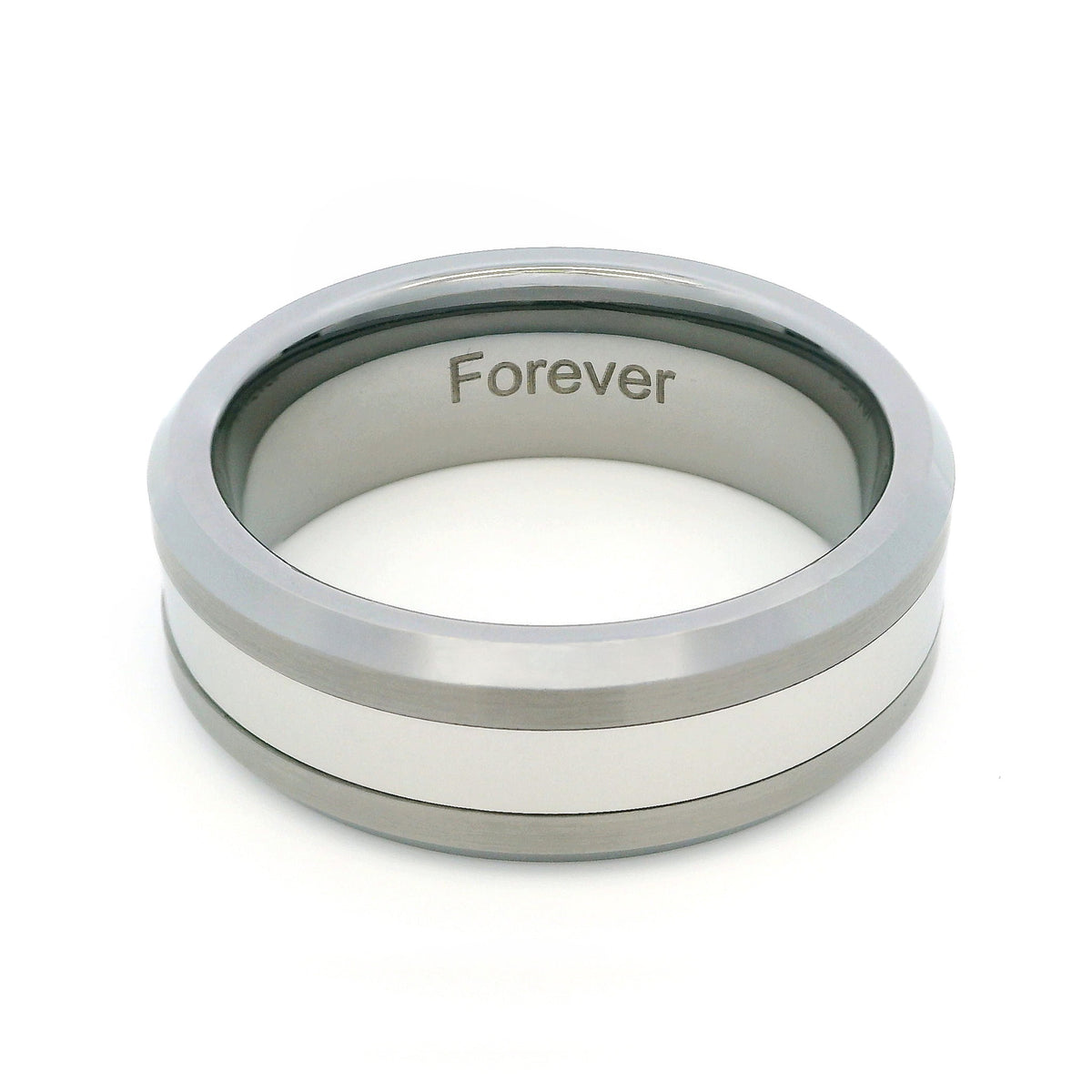 Seven Stone 8mm Wonder Ring Size U  - Clearance 1179