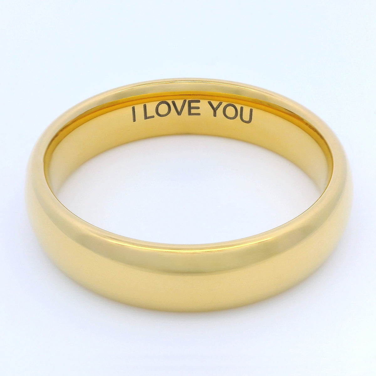 Gold 6mm Wonder Ring Size Z + 3 - Clearance 1136