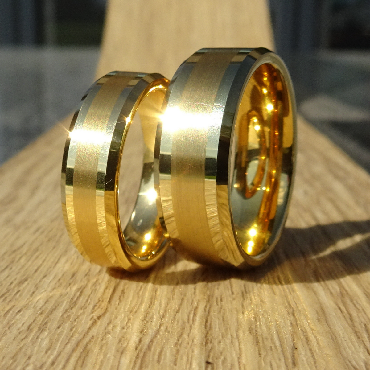 The Gold Brushed Wonder Ring Set