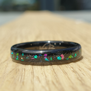 The Black Opal 4mm Wonder Ring
