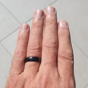 Black 6mm Wonder Ring