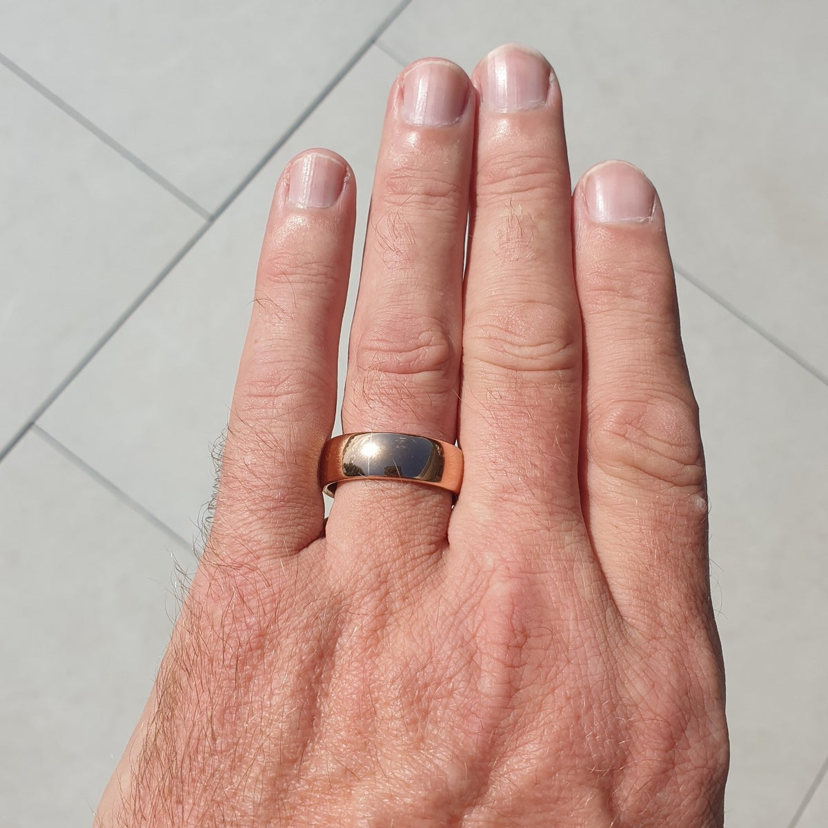 Rose Gold 8mm Wonder Ring