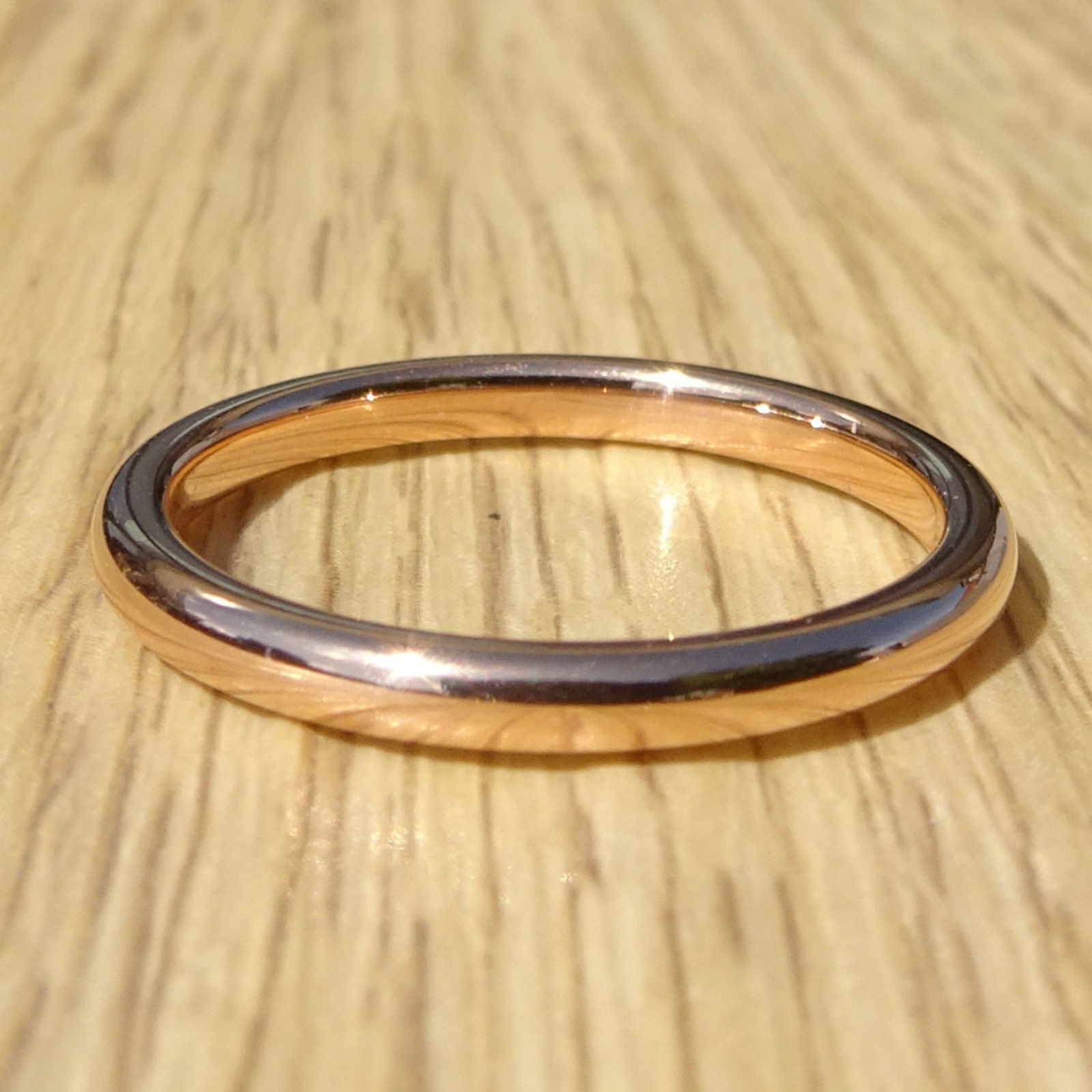 Rose Gold 2mm Wonder Ring
