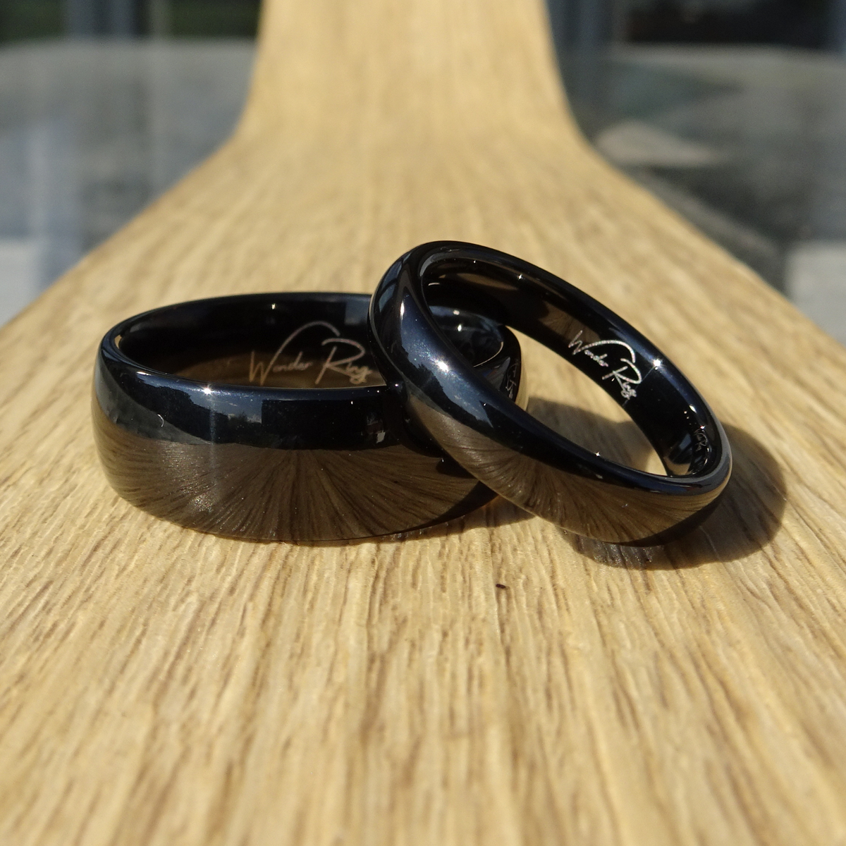 Black Wonder Ring Set