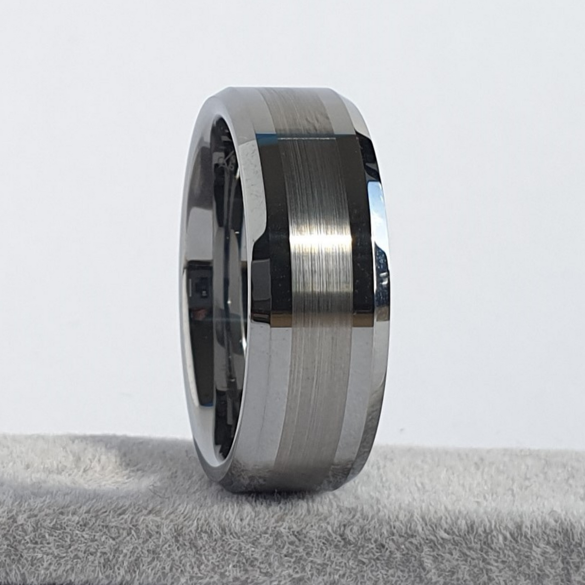 8mm Tungsten Mens Ring