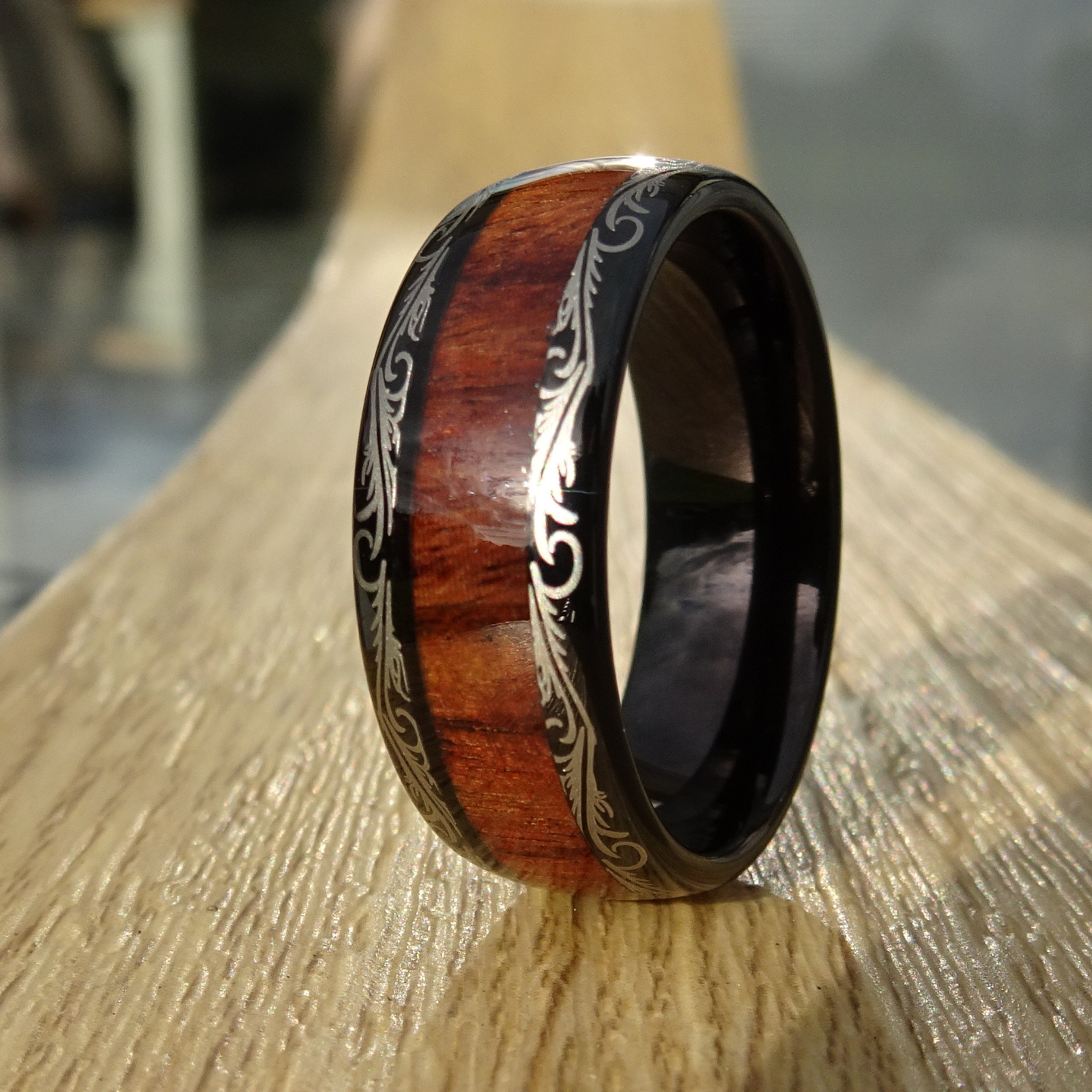 Darkwood wedding hot sale ring