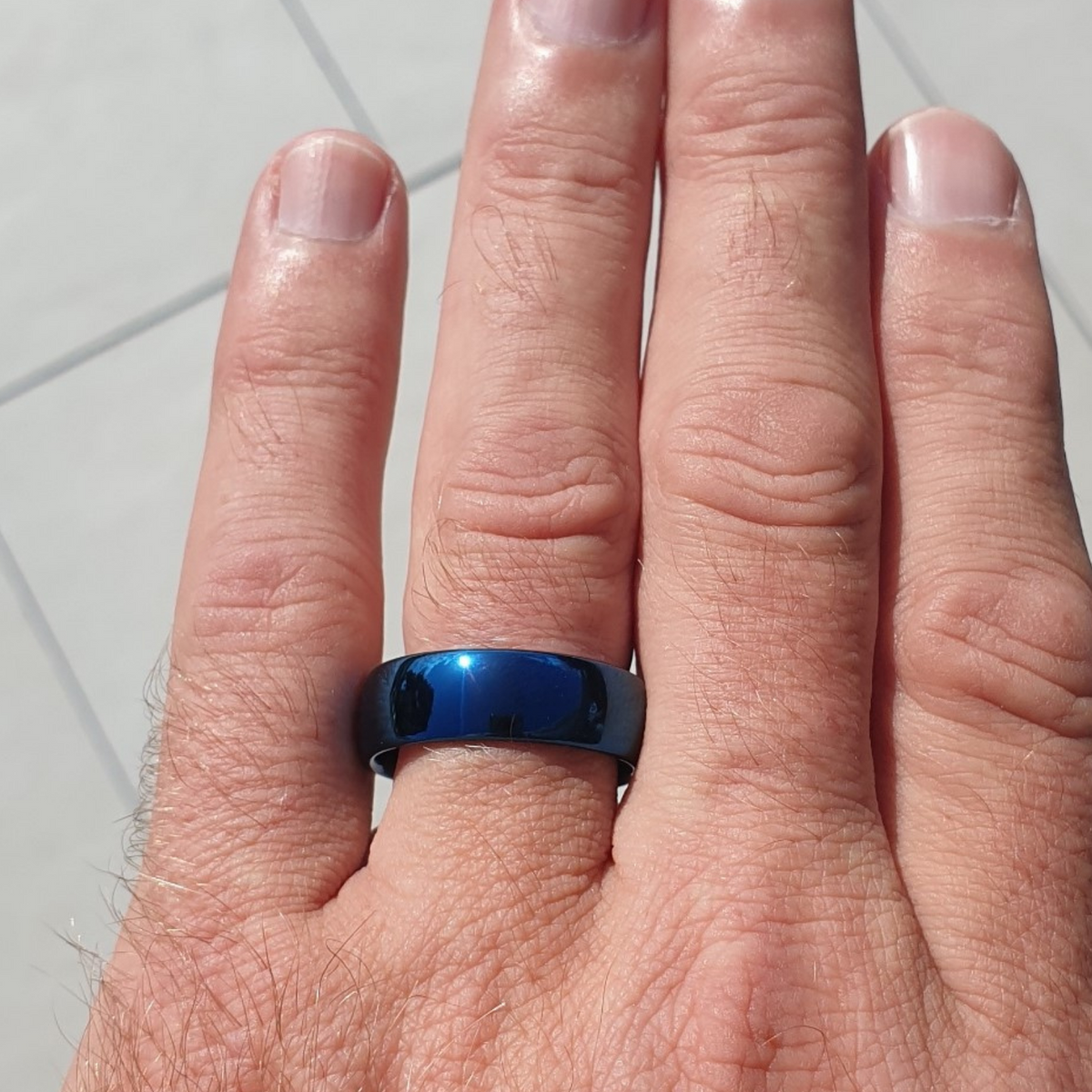 Blue 8mm Wonder Ring