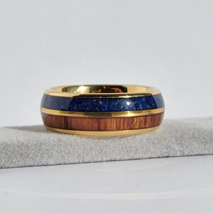 The Golden Blue 8mm Wonder Ring