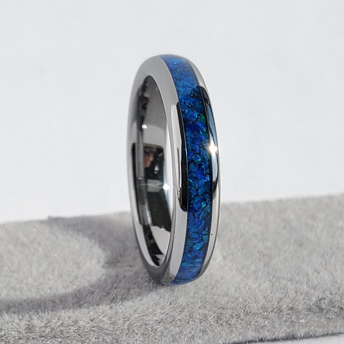 The Blue Opal 4mm Wonder Ring
