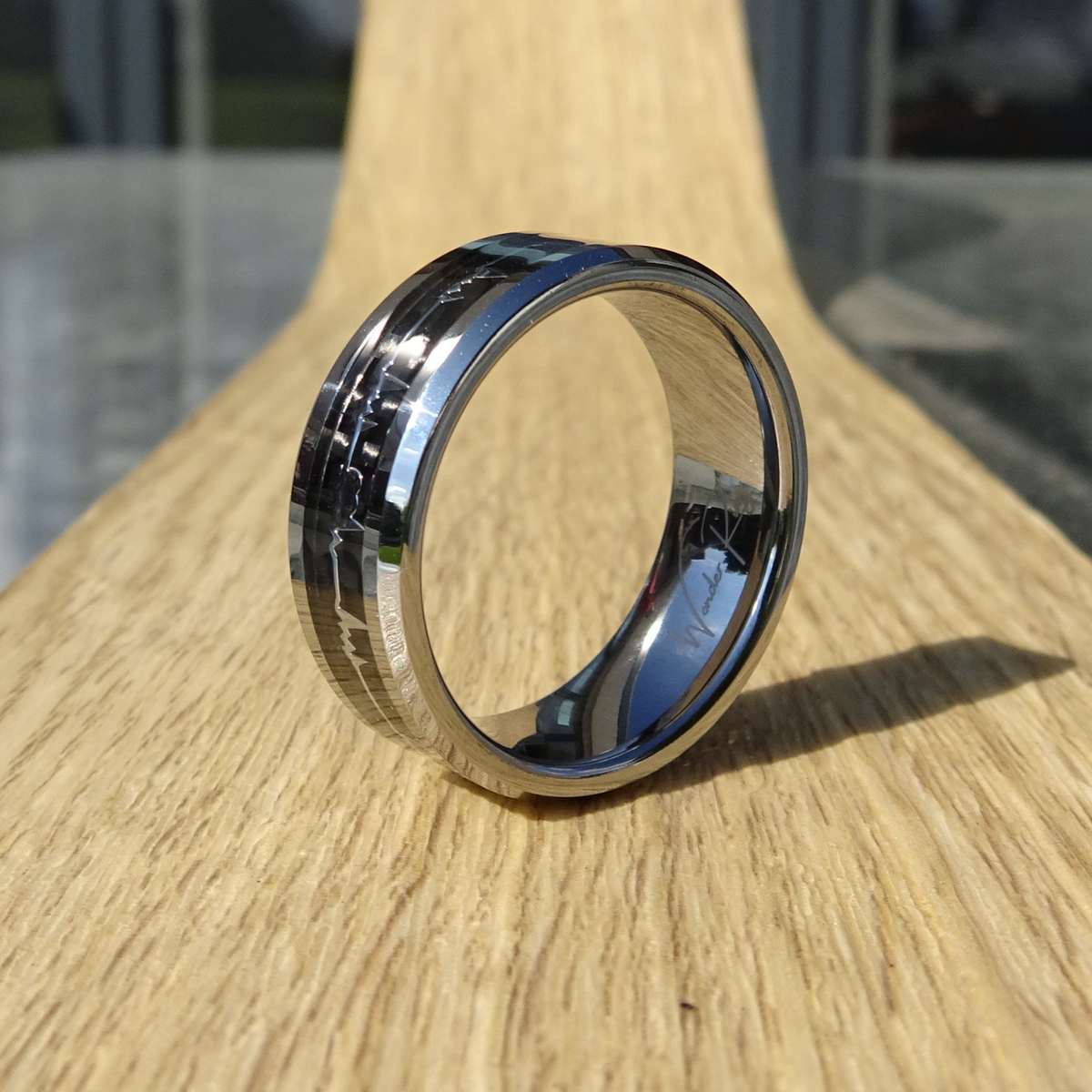 Tungsten deals heartbeat ring