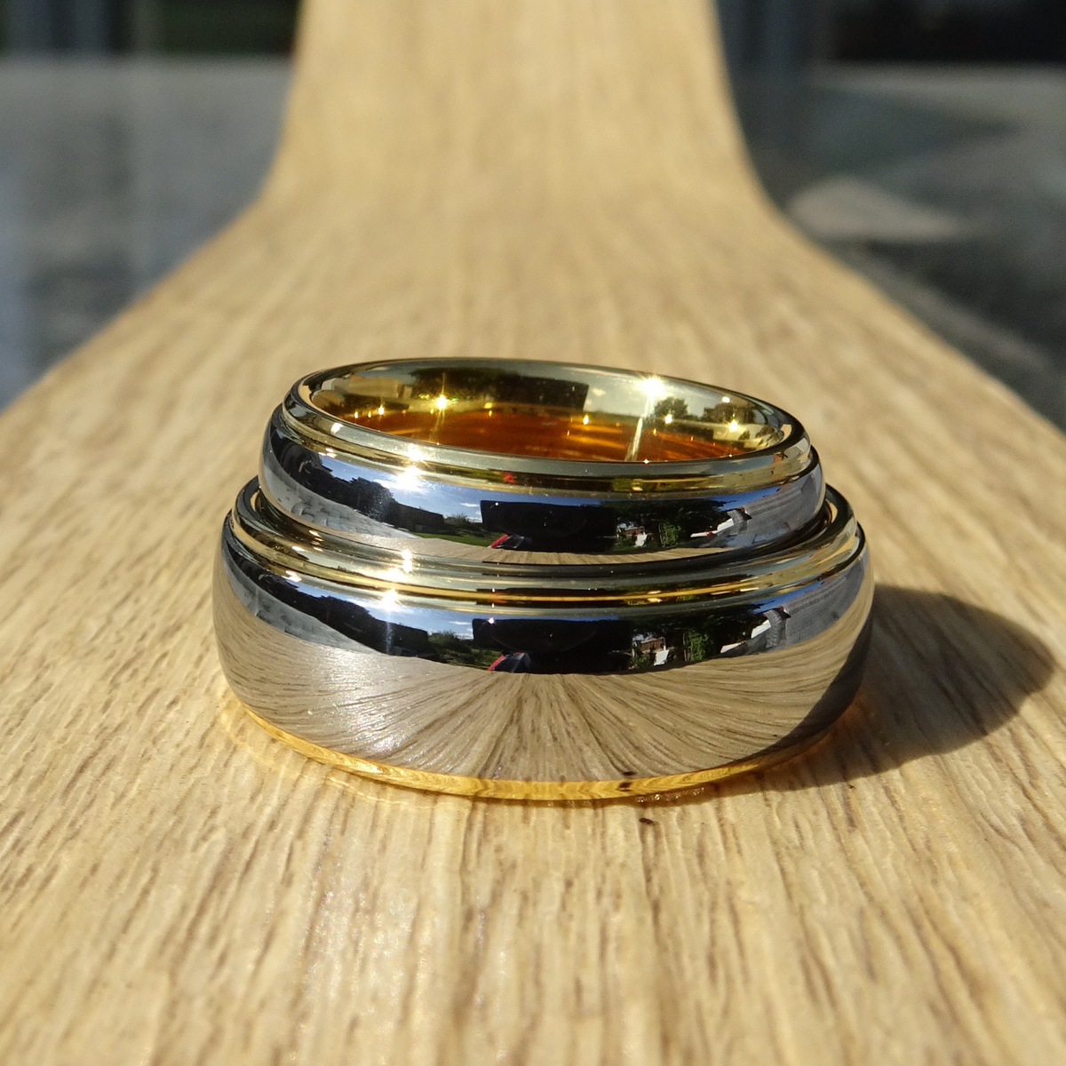 The Vulcan Mirror Wonder Ring Set