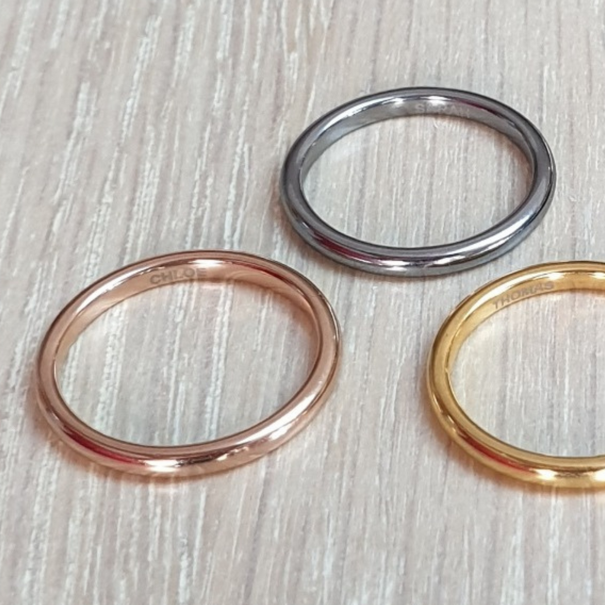 Rose Gold 2mm Wonder Ring