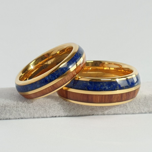 The Golden Blue Wonder Ring Set