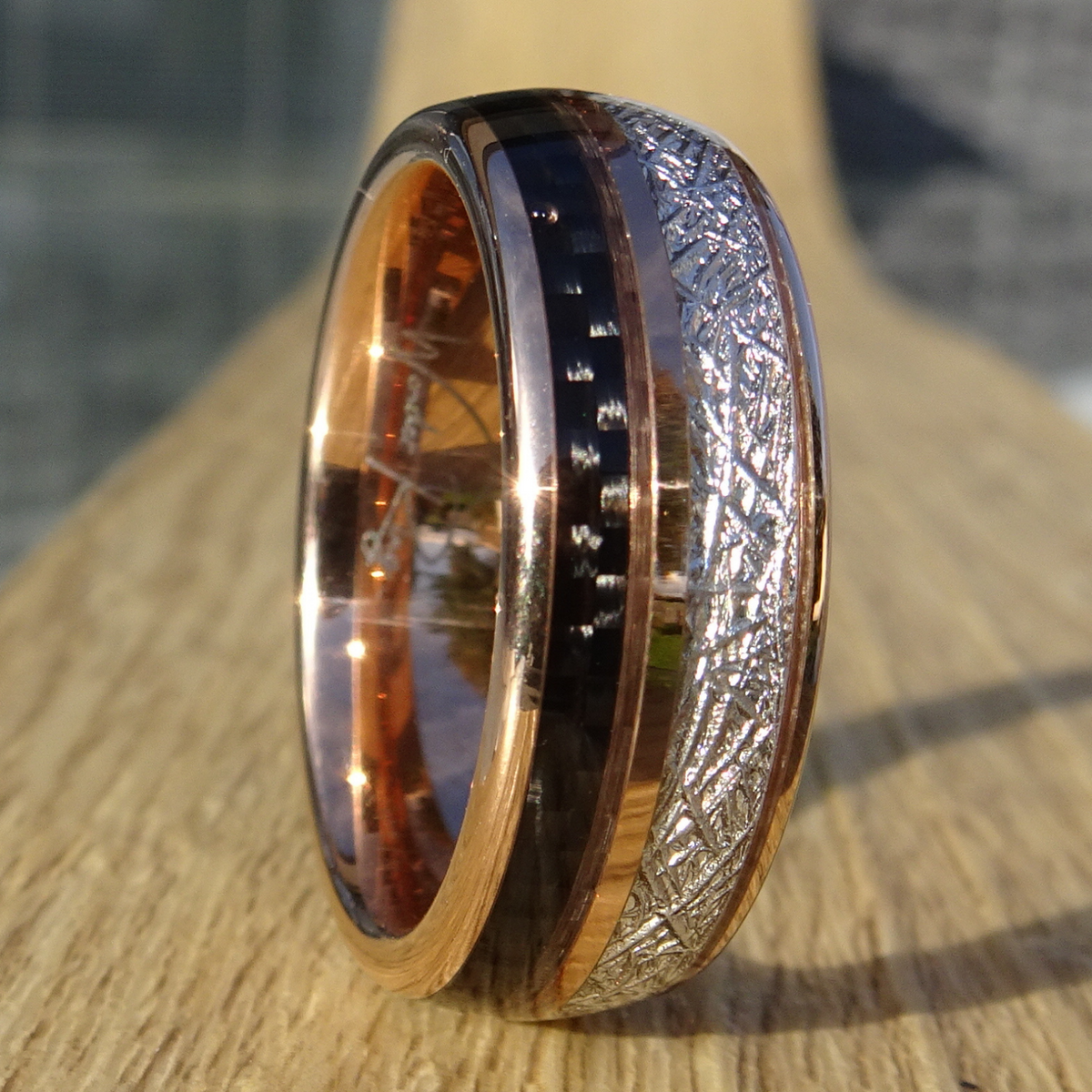 The Rosie Black 8mm Wonder Ring