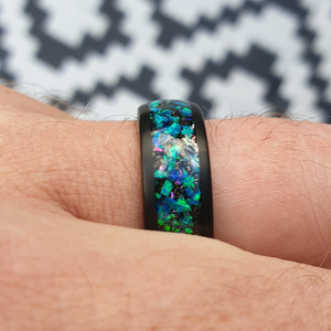 The Black Opal 8mm Wonder Ring
