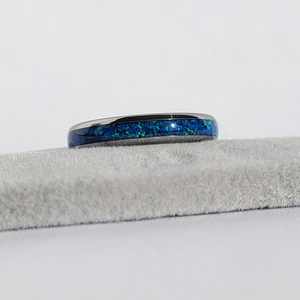 The Blue Opal 4mm Wonder Ring