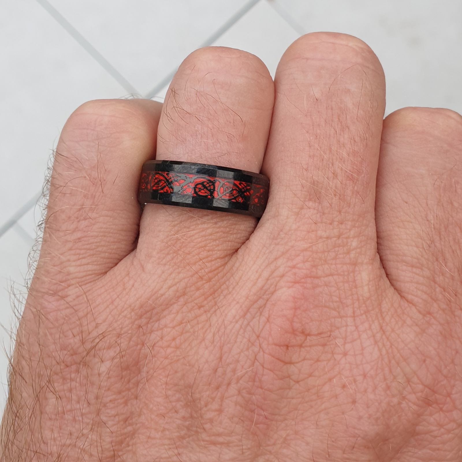 The Red Chinese Dragon Wonder Ring