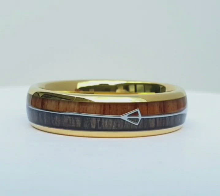 The Black Harold Arrow 6mm Wonder Ring