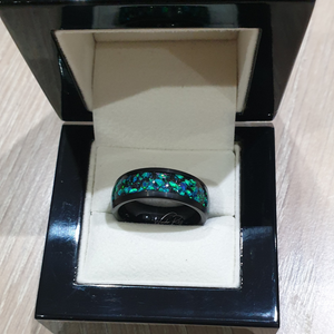 The Black Opal 8mm Wonder Ring