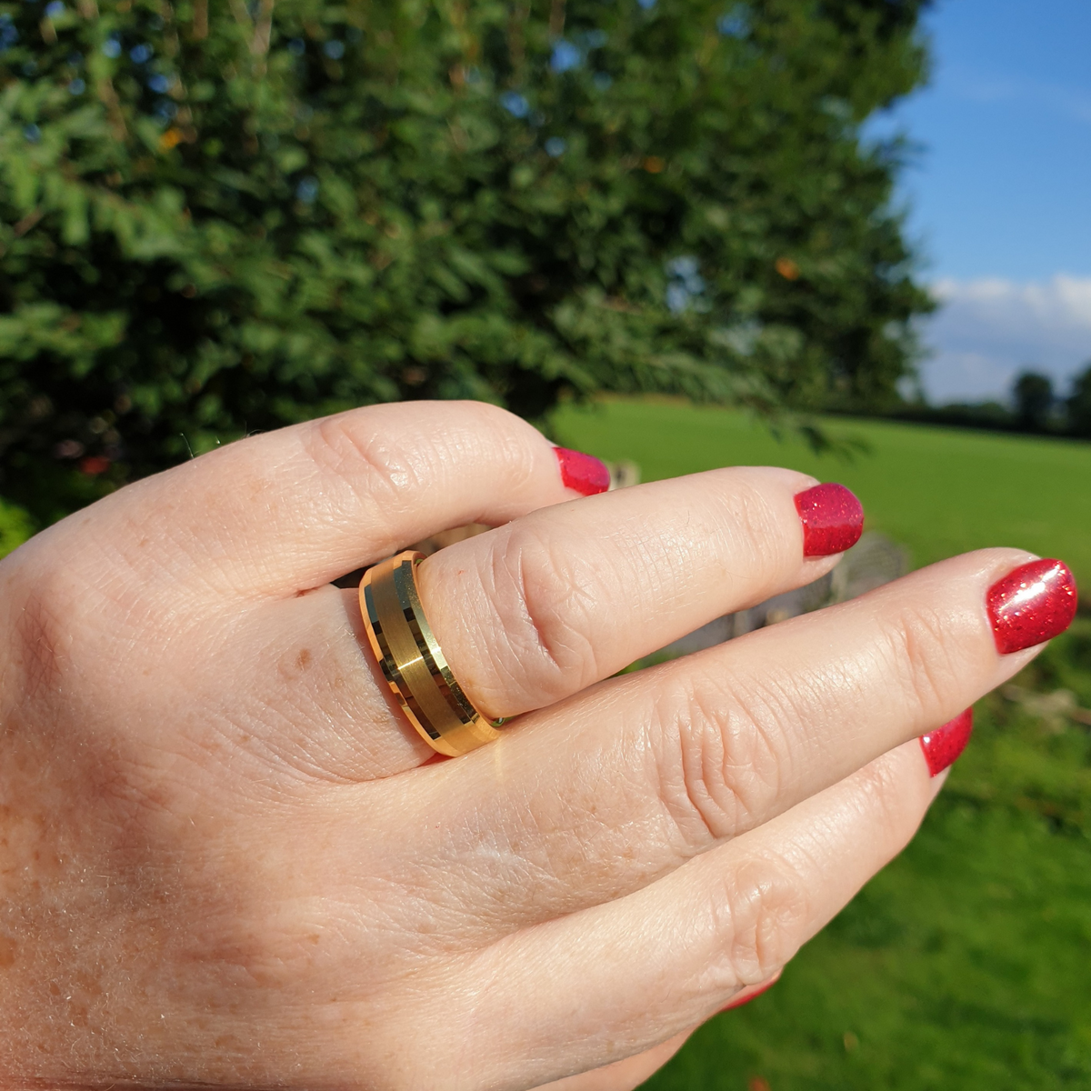 The Gold Brushed Wonder Ring Set