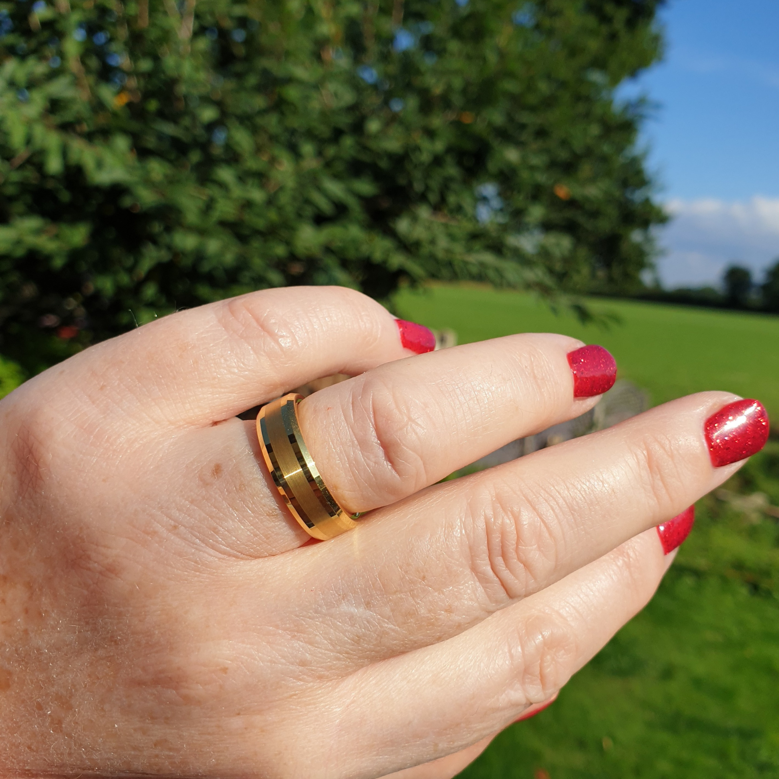 The Gold Brushed Wonder Ring Set