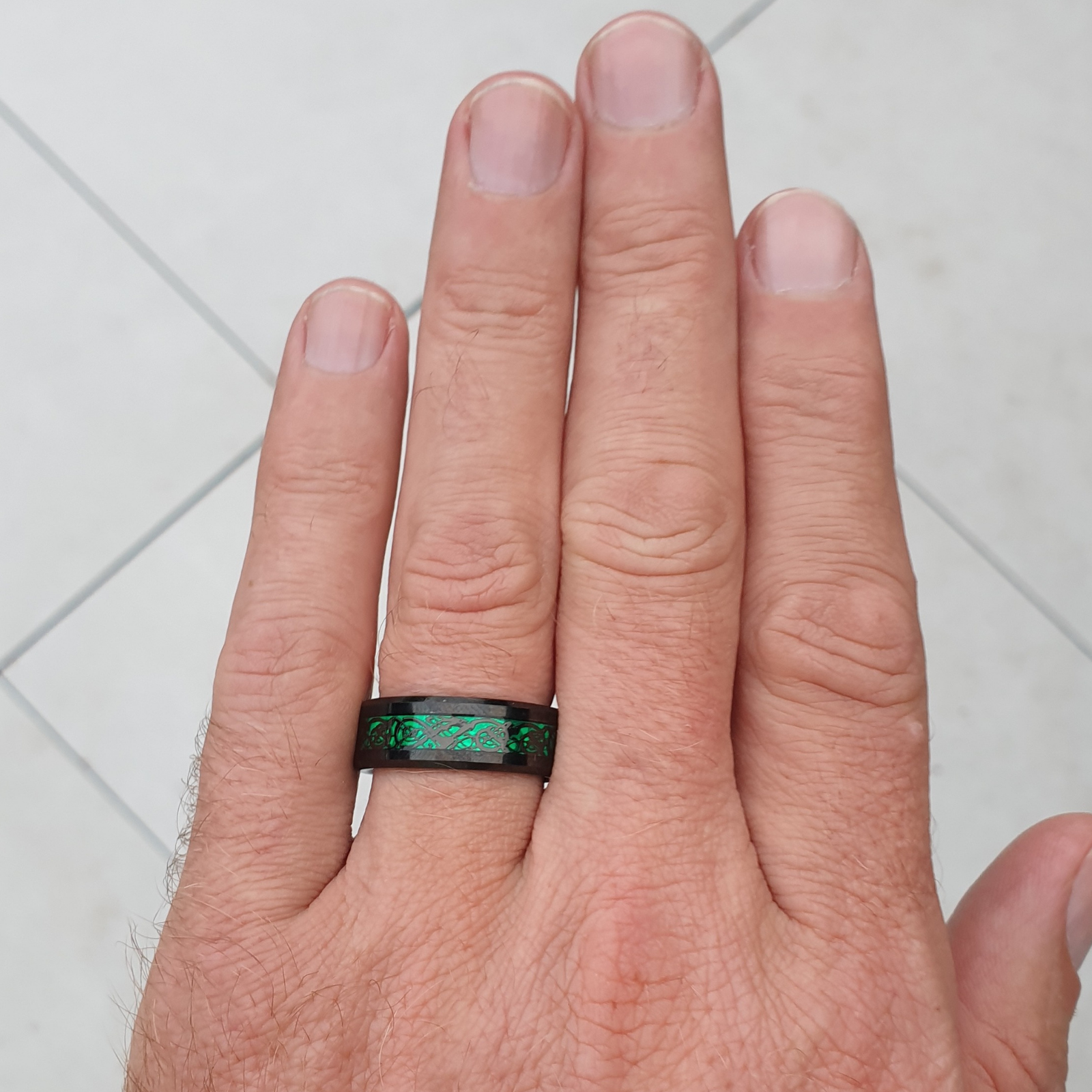The Green Chinese Dragon Wonder Ring