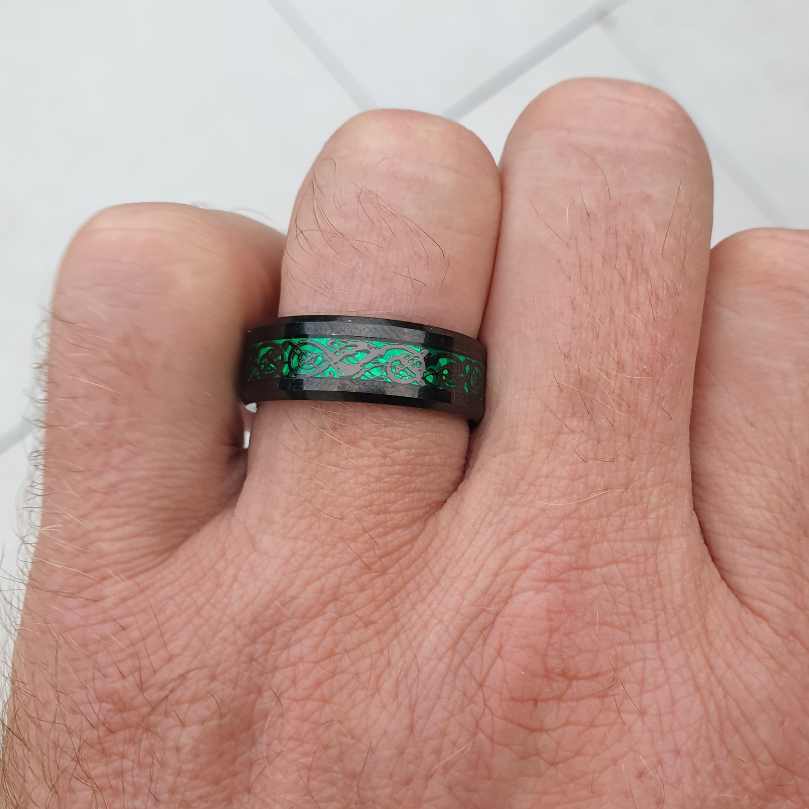 The Green Chinese Dragon Wonder Ring