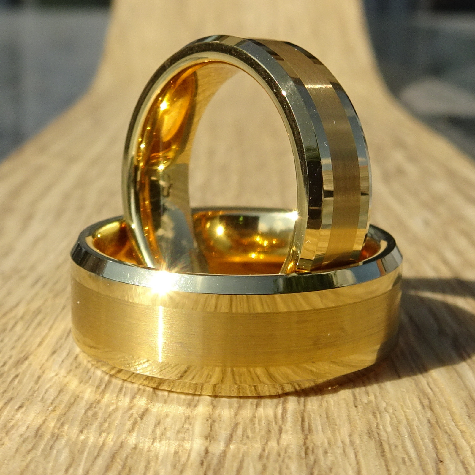 The Gold Brushed Wonder Ring Set