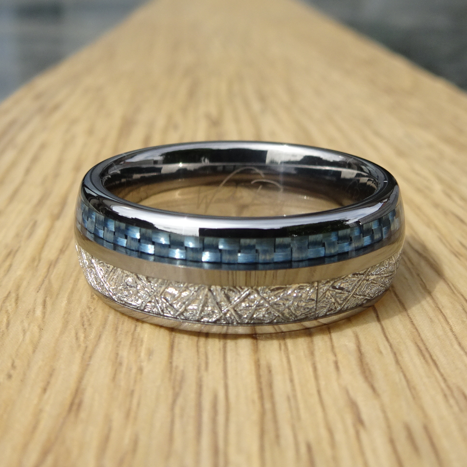 Tungsten and 2025 platinum wedding band