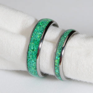 The Green Opal Wonder Ring Set