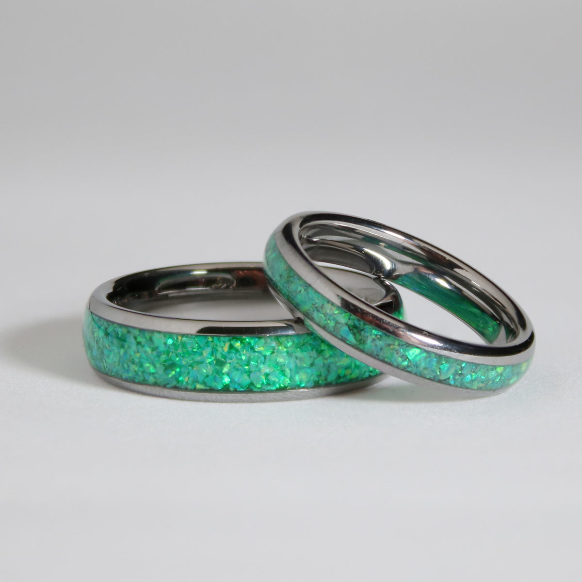 The Green Opal Wonder Ring Set