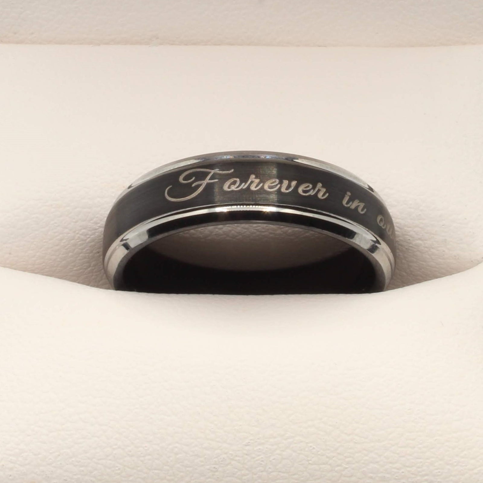 Personalised Mourning Wonder Ring