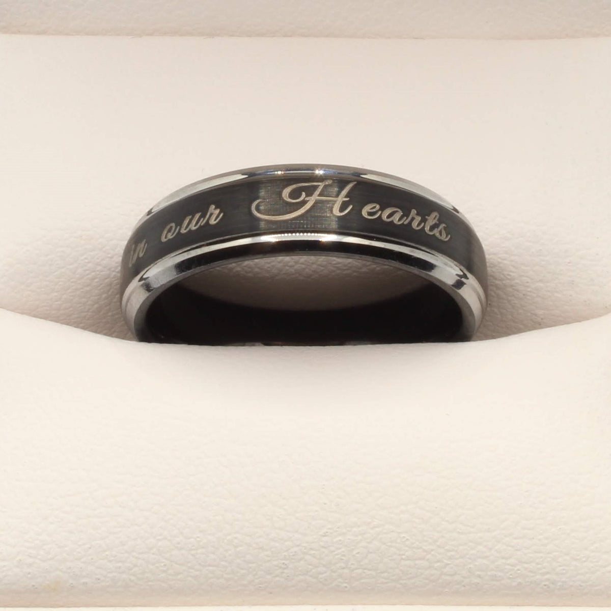 Personalised Mourning Wonder Ring