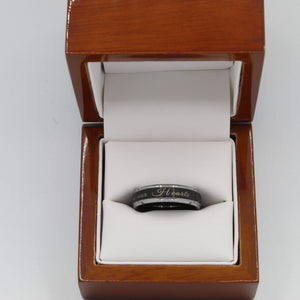 Personalised Mourning Wonder Ring