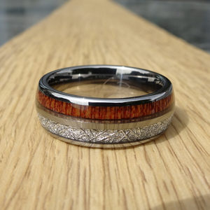The Wood and Steel 8mm Wonder Ring