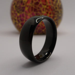 Black 8mm Wonder Ring