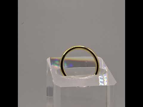 Gold 2mm Wonder Ring