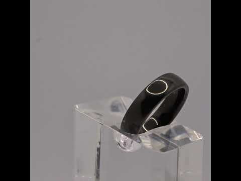 Black 6mm Wonder Ring